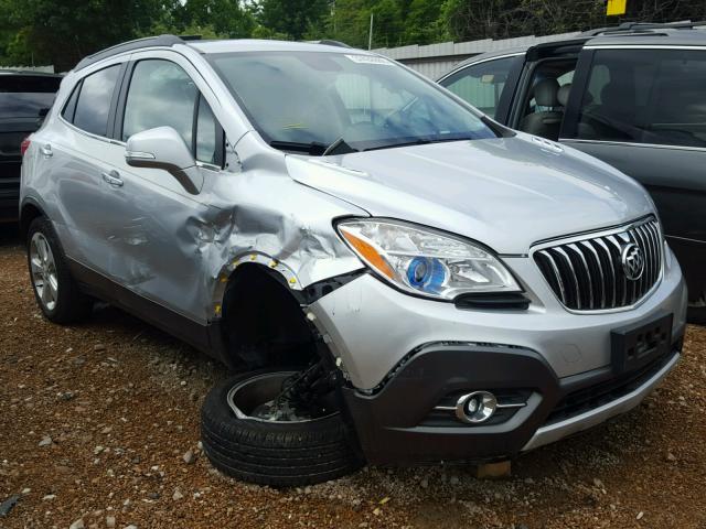 KL4CJCSB6GB598629 - 2016 BUICK ENCORE SILVER photo 1