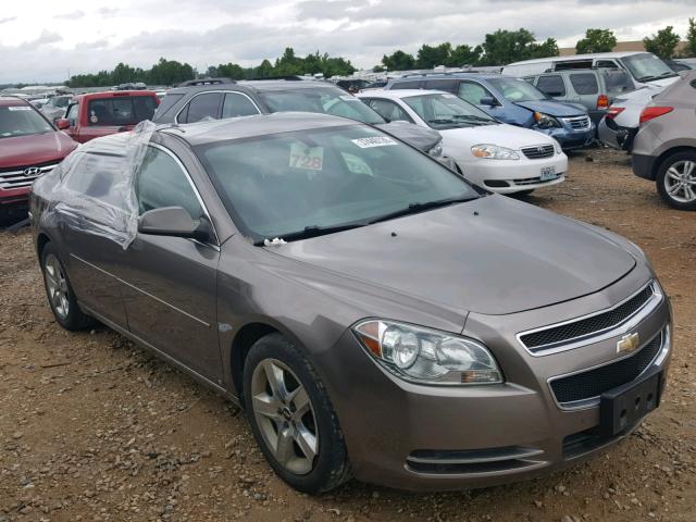 1G1ZC5EB8AF117872 - 2010 CHEVROLET MALIBU 1LT BROWN photo 1