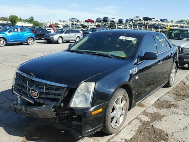 1G6DW67V680112644 - 2008 CADILLAC STS BLACK photo 2