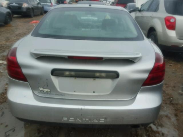 2G2WP552571237583 - 2007 PONTIAC GRAND PRIX GRAY photo 9
