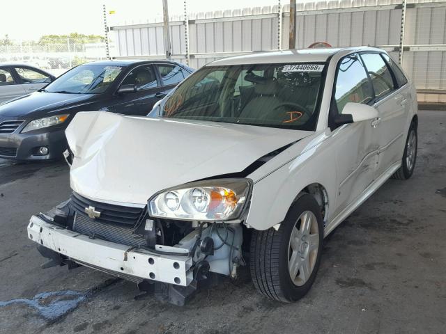 1G1ZT68N57F159467 - 2007 CHEVROLET MALIBU MAX თეთრი ფოტო 2