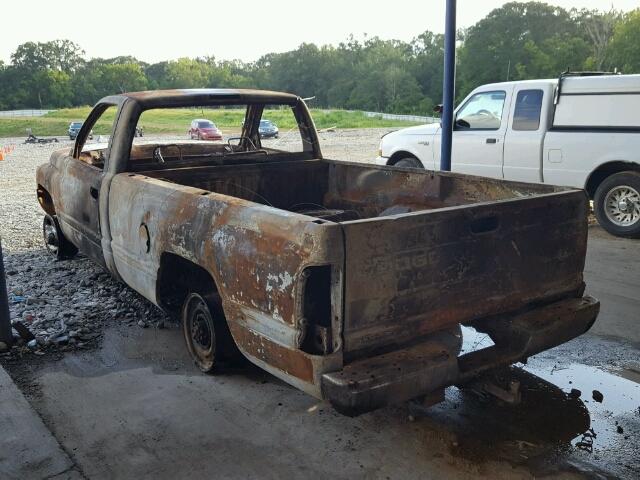 1B7KF26Z7RS667741 - 1994 DODGE RAM 2500 BURN photo 3