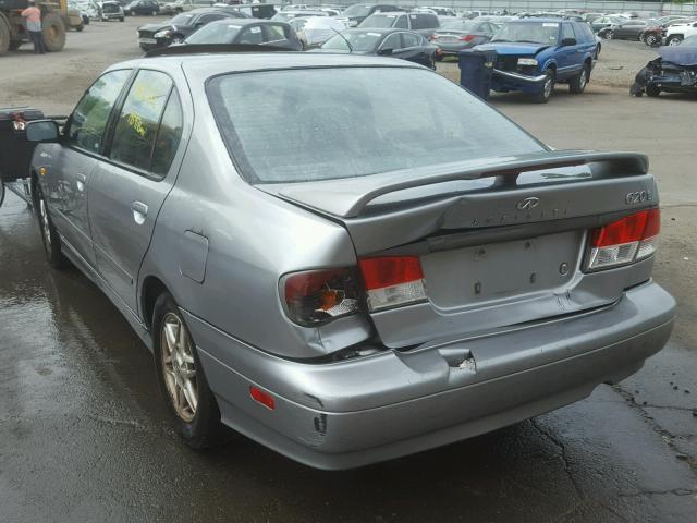 JNKCP11A9XT019269 - 1999 INFINITI G20 GRAY photo 3