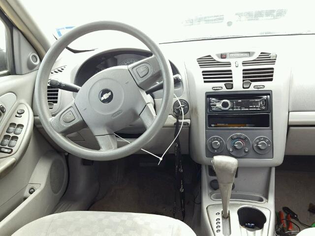 1G1ZT52835F308758 - 2005 CHEVROLET MALIBU LS გრაფიტი ფოტო 9