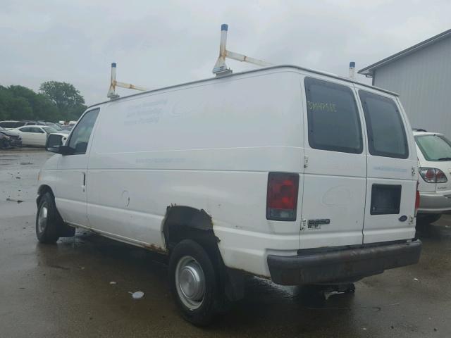 1FTNE24L36DB42934 - 2006 FORD ECONOLINE WHITE photo 3