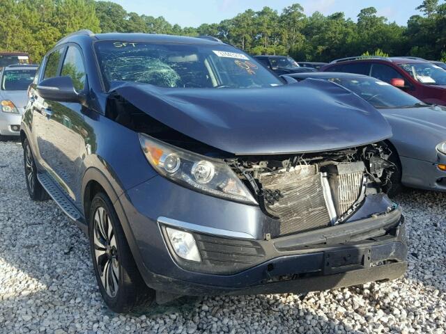 KNDPC3A69D7385825 - 2013 KIA SPORTAGE S BLUE photo 1