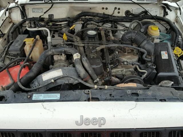 1J4FT27S0YL172795 - 2000 JEEP CHEROKEE S WHITE photo 7