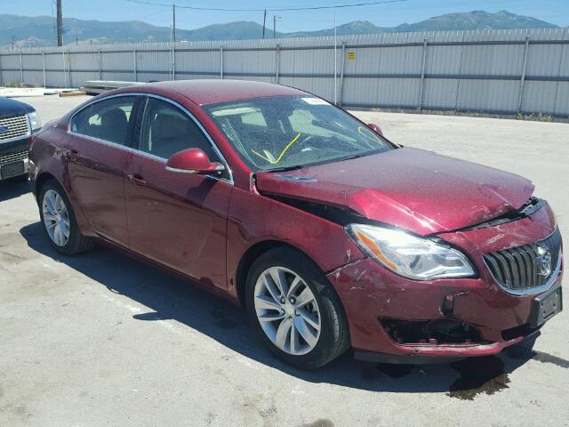 2G4GK5EX1G9164414 - 2016 BUICK REGAL RED photo 1