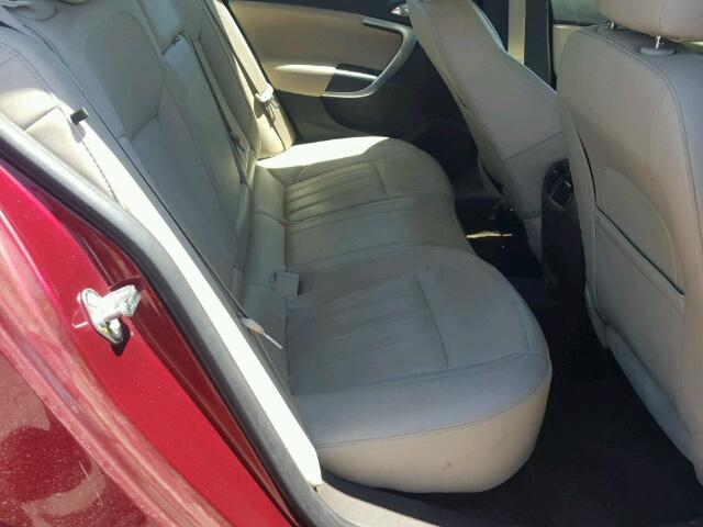 2G4GK5EX1G9164414 - 2016 BUICK REGAL RED photo 6