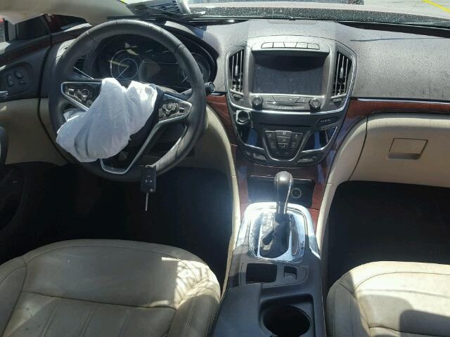 2G4GK5EX1G9164414 - 2016 BUICK REGAL RED photo 9