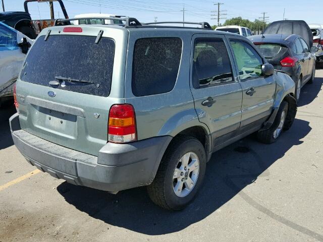 1FMCU93115KB78145 - 2005 FORD ESCAPE XLT TURQUOISE photo 4