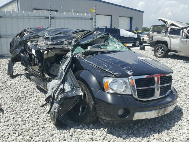 1D8HB58287F554105 - 2007 DODGE DURANGO LI BLACK photo 1