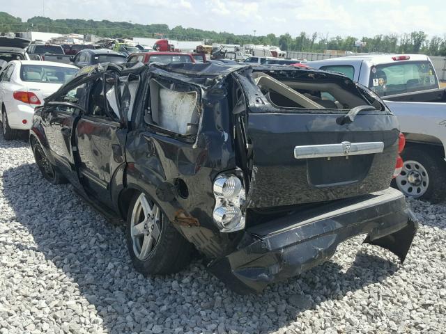 1D8HB58287F554105 - 2007 DODGE DURANGO LI BLACK photo 3