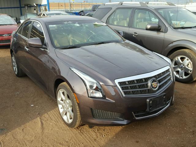 1G6AG5RX3E0162938 - 2014 CADILLAC ATS PURPLE photo 1