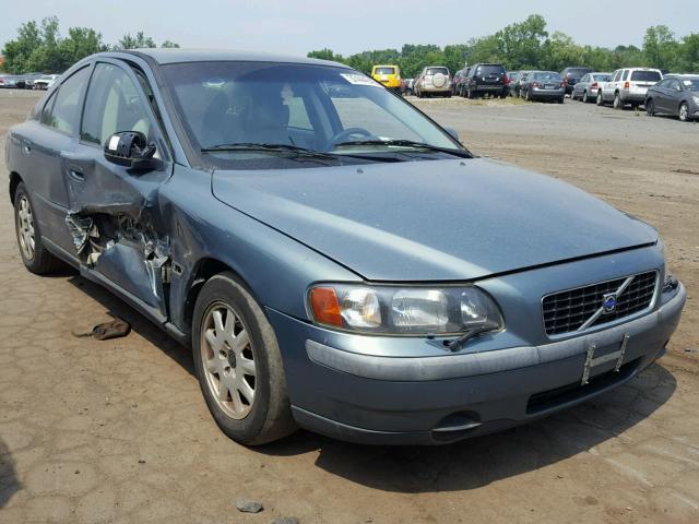 YV1RS61R012058286 - 2001 VOLVO S60 TURQUOISE photo 1