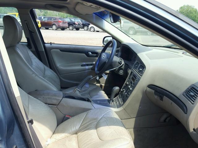 YV1RS61R012058286 - 2001 VOLVO S60 Turkuaz foto 5