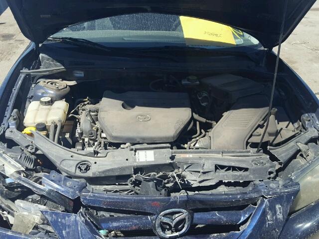 JM1BK323191222663 - 2009 MAZDA 3 S BLUE photo 7