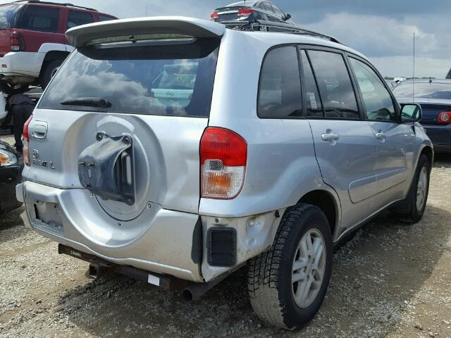 JTEGH20V020050863 - 2002 TOYOTA RAV4 SILVER photo 4