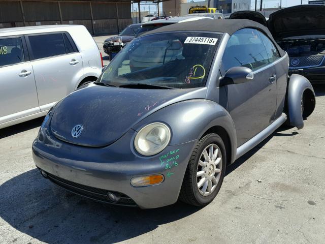 3VWCM31Y74M351687 - 2004 VOLKSWAGEN NEW BEETLE 灰色 照片 2