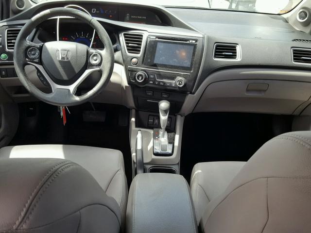 19XFB2F91EE016096 - 2014 HONDA CIVIC EXL GRAY photo 9