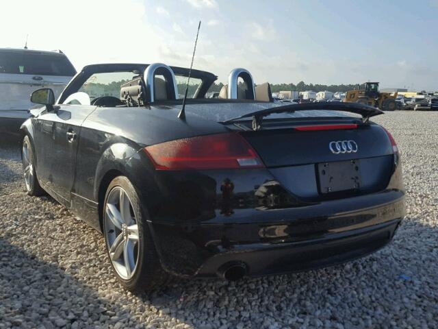 TRU4FAFK4C1020965 - 2012 AUDI TT PRESTIG BLACK photo 3