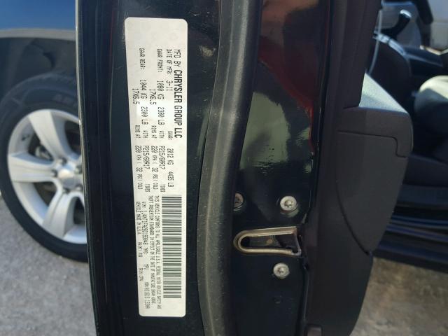 1J4NT1FA2BD193048 - 2011 JEEP COMPASS SP BLACK photo 10