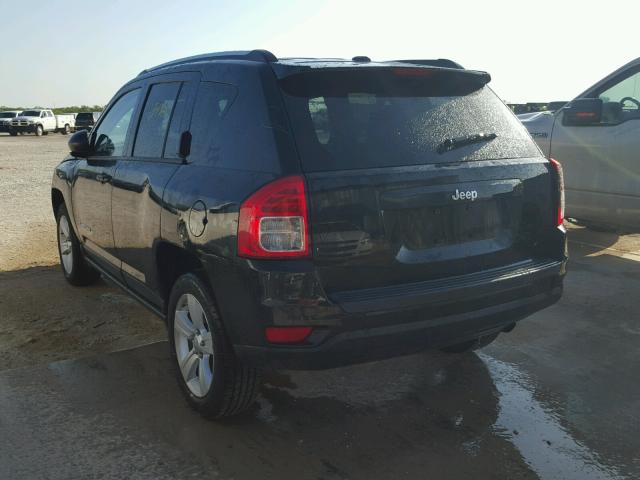 1J4NT1FA2BD193048 - 2011 JEEP COMPASS SP BLACK photo 3
