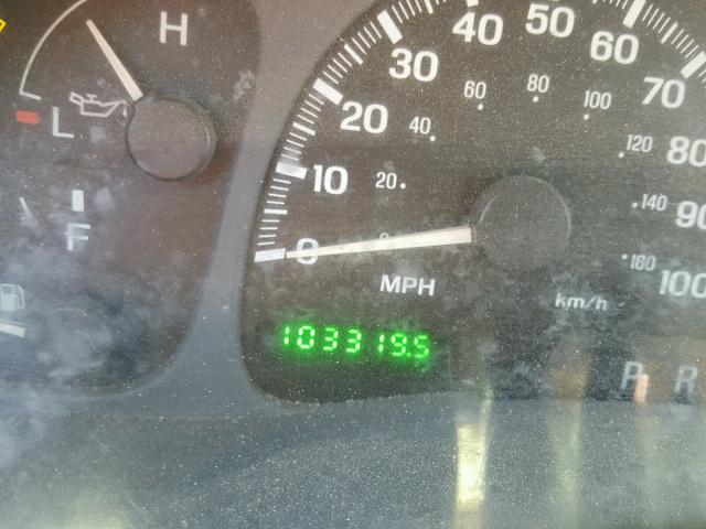 5LMFU28A7YLJ22297 - 2000 LINCOLN NAVIGATOR Siyah fotoğraf 8