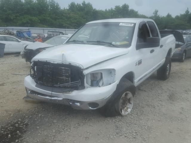 3D7KS28A98G135633 - 2008 DODGE RAM 2500 S WHITE photo 2