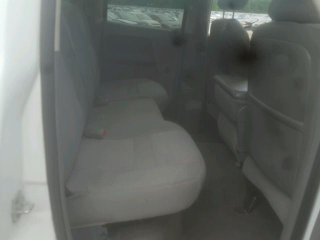 3D7KS28A98G135633 - 2008 DODGE RAM 2500 S WHITE photo 6