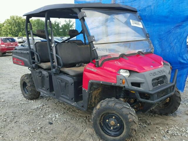 4XAWH76A8DG283036 - 2013 POLARIS RANGER CRE RED photo 1