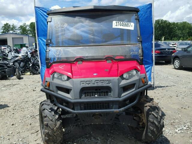 4XAWH76A8DG283036 - 2013 POLARIS RANGER CRE RED photo 9