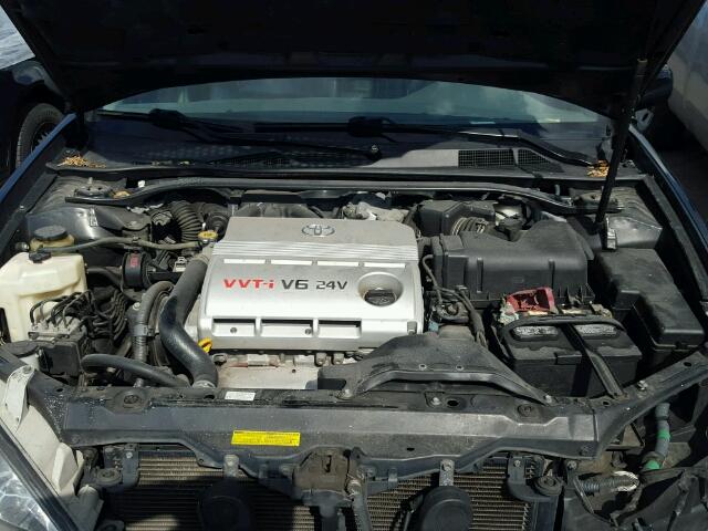 4T1BF32K64U078526 - 2004 TOYOTA CAMRY LE BLACK photo 7