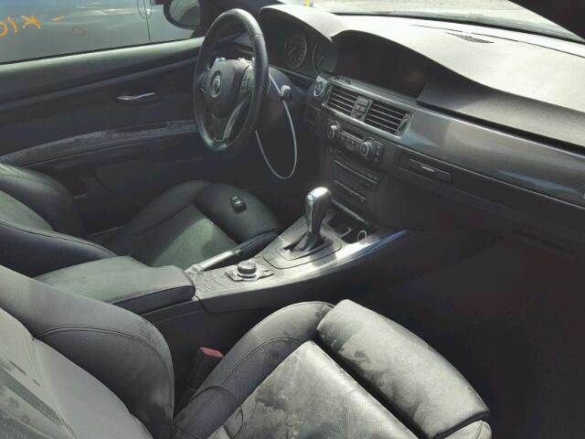 WBAWC73579E067662 - 2009 BMW 335 XI GRAY photo 5