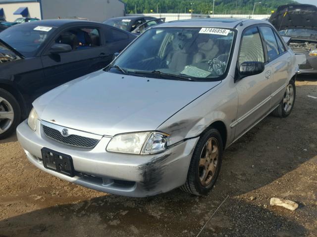JM1BJ2233Y0230295 - 2000 MAZDA PROTEGE ES 银色 照片 2