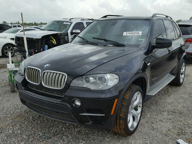 5UXZW0C5XCL666183 - 2012 BMW X5 XDRIVE3 BLACK photo 2