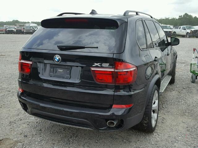 5UXZW0C5XCL666183 - 2012 BMW X5 XDRIVE3 BLACK photo 4