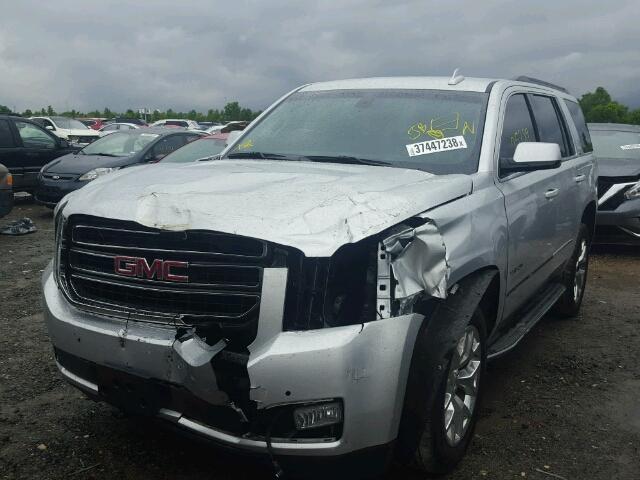 1GKS1AKCXGR380039 - 2016 GMC YUKON SLE SILVER photo 2