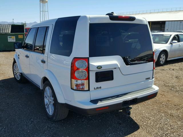 SALAK2D41BA550479 - 2011 LAND ROVER LR4 HSE LU WHITE photo 3