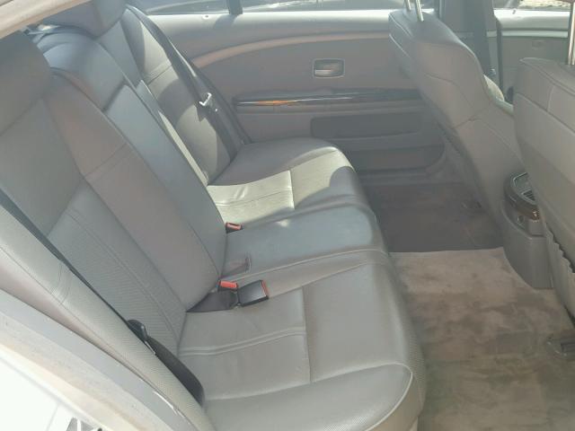 WBAGN634X2DR02021 - 2002 BMW 745 LI Күміс фото 6