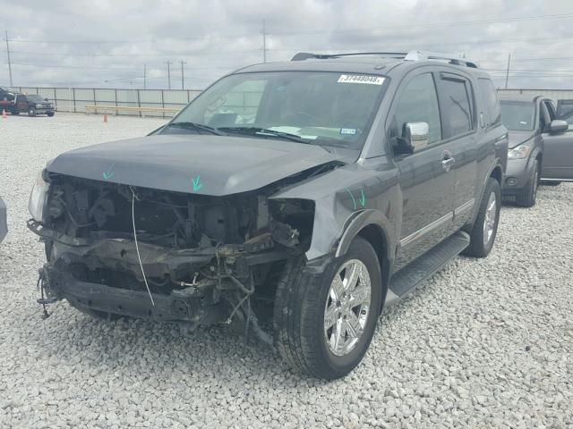 5N1BA0ND8DN604546 - 2013 NISSAN ARMADA SV SILVER photo 2