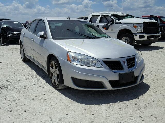 1G2ZA5EB8A4163926 - 2010 PONTIAC G6 SILVER photo 1