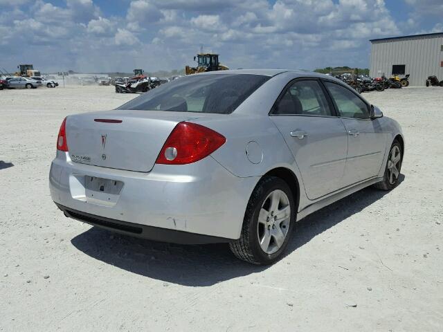 1G2ZA5EB8A4163926 - 2010 PONTIAC G6 SILVER photo 4