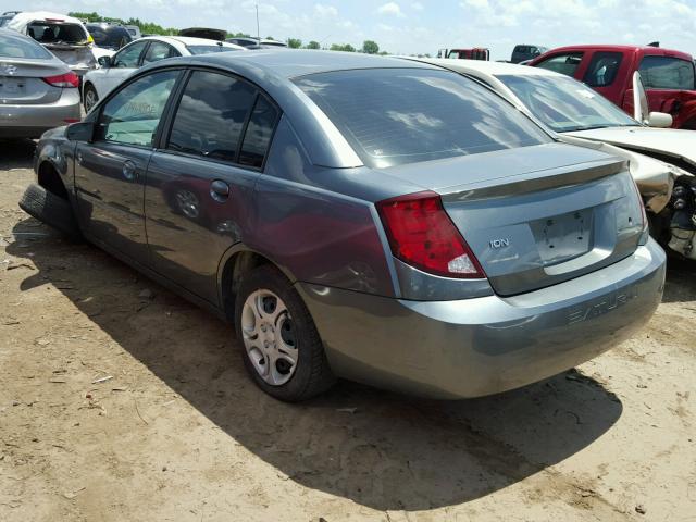 1G8AZ52F75Z125230 - 2005 SATURN ION LEVEL GRAY photo 3