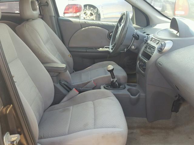 1G8AZ52F75Z125230 - 2005 SATURN ION LEVEL GRAY photo 5