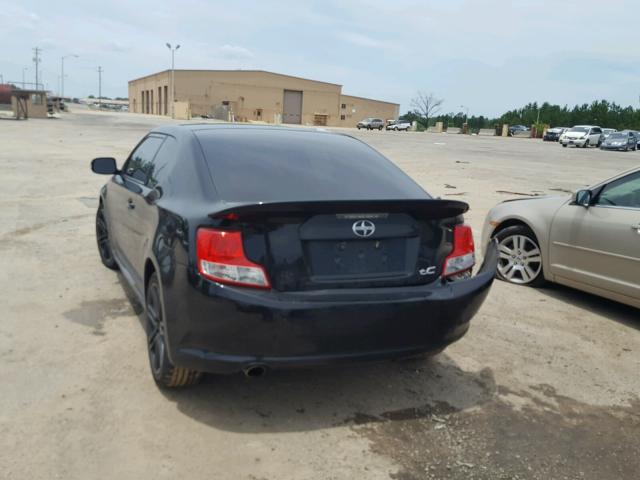 JTKJF5C78C3031520 - 2012 TOYOTA SCION TC 黑色 照片 3
