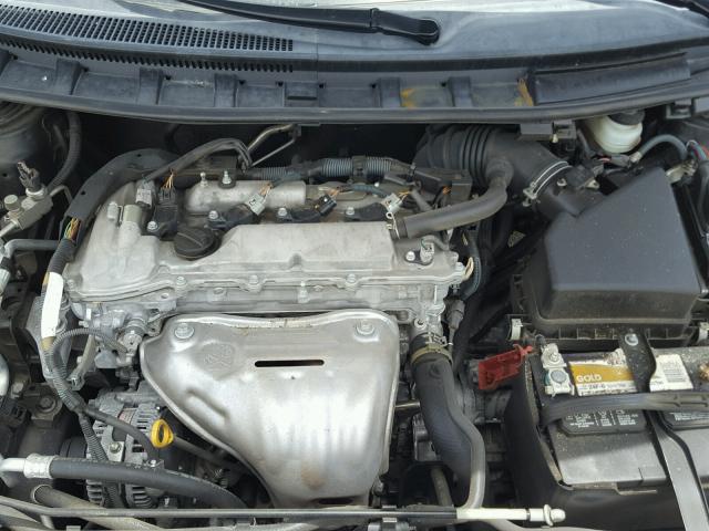 JTKJF5C78C3031520 - 2012 TOYOTA SCION TC 黑色 照片 7