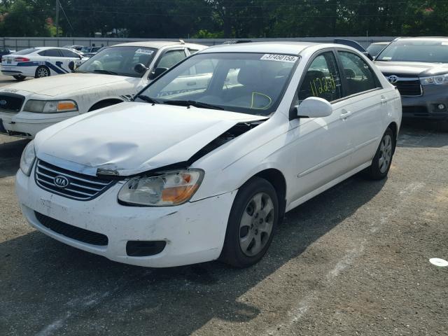 KNAFE121685569177 - 2008 KIA SPECTRA EX WHITE photo 2