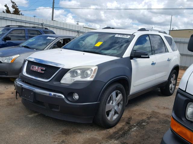 1GKKVRED6CJ112038 - 2012 GMC ACADIA SLT თეთრი ფოტო 2