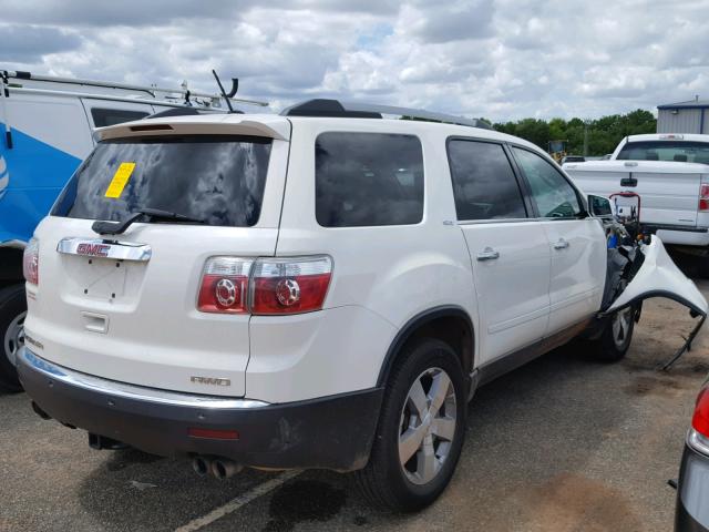 1GKKVRED6CJ112038 - 2012 GMC ACADIA SLT თეთრი ფოტო 4